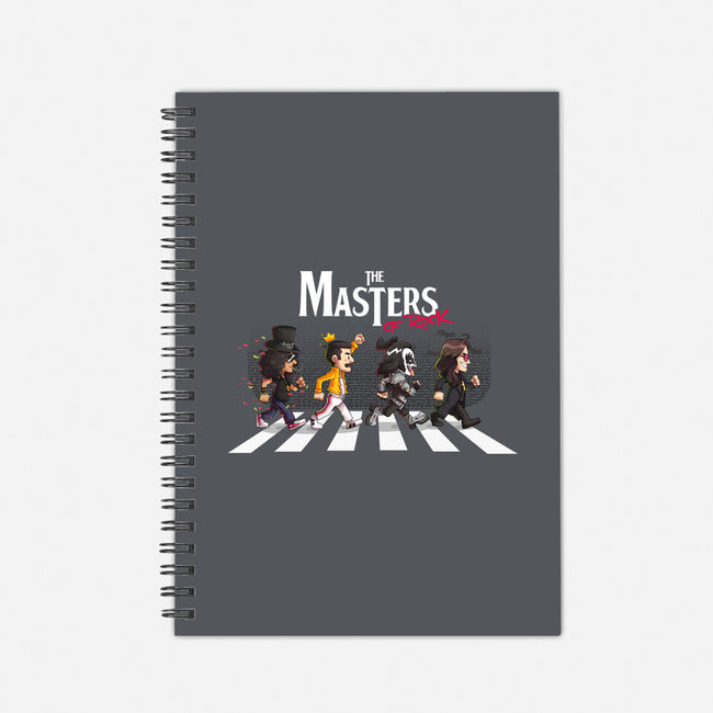The Masters Of Rock-none dot grid notebook-2DFeer