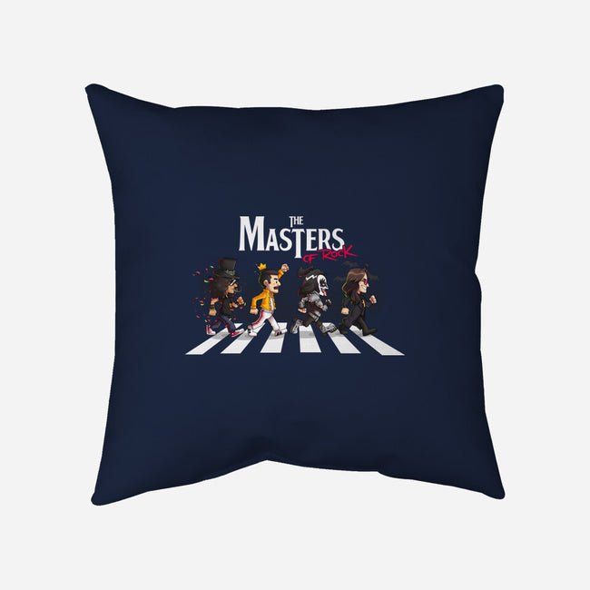 The Masters Of Rock-none removable cover w insert throw pillow-2DFeer