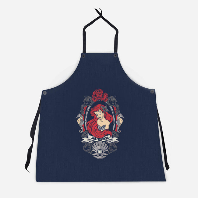 Sea Princess-unisex kitchen apron-turborat14