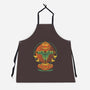 Pumpkin Scarecrow-unisex kitchen apron-Logozaste