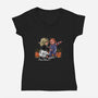 Chuckyla La Land-womens v-neck tee-zascanauta