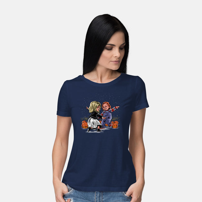 Chuckyla La Land-womens basic tee-zascanauta
