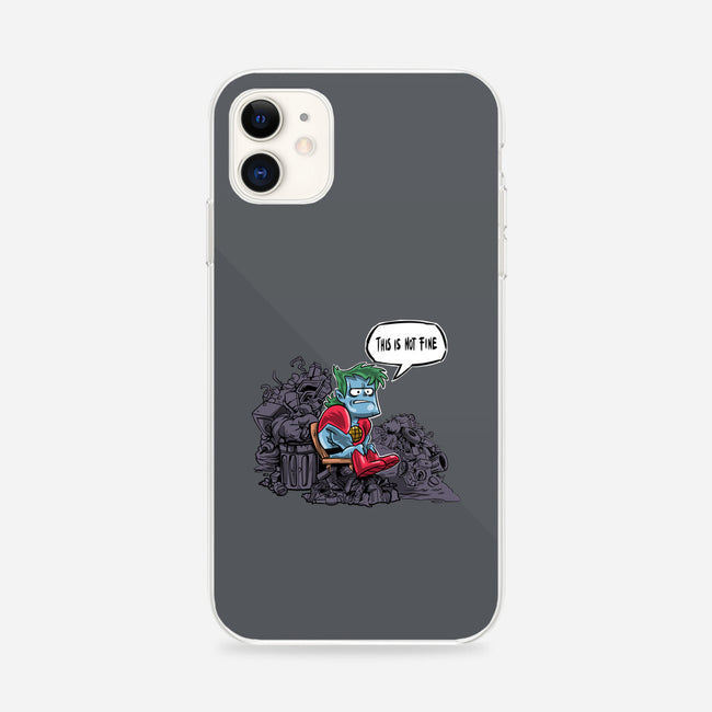 This Is Not Fine-iphone snap phone case-zascanauta