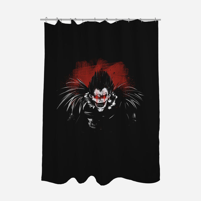 God Of Death-none polyester shower curtain-fanfabio