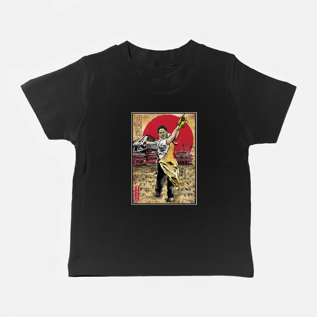 Leatherface In Japan-baby basic tee-DrMonekers