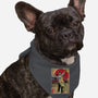 Leatherface In Japan-dog bandana pet collar-DrMonekers