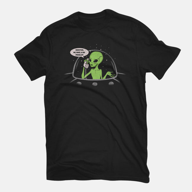 We Have A Big Problem-womens fitted tee-turborat14