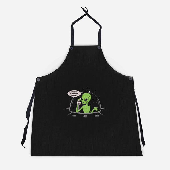 We Have A Big Problem-unisex kitchen apron-turborat14