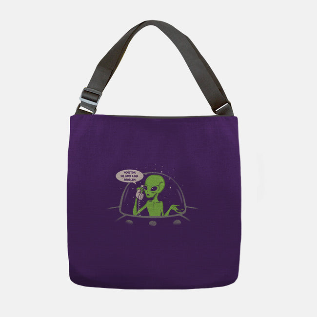 We Have A Big Problem-none adjustable tote bag-turborat14