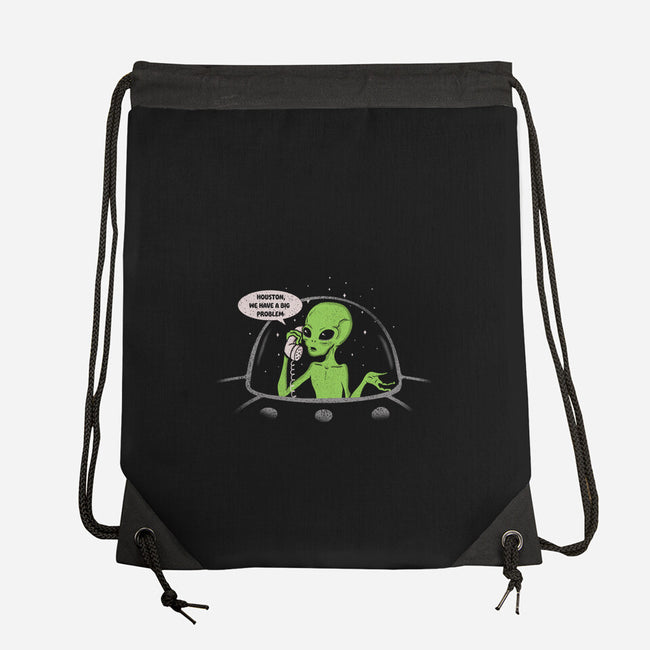 We Have A Big Problem-none drawstring bag-turborat14