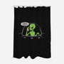 We Have A Big Problem-none polyester shower curtain-turborat14