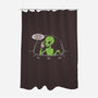 We Have A Big Problem-none polyester shower curtain-turborat14
