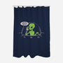 We Have A Big Problem-none polyester shower curtain-turborat14