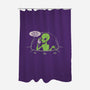 We Have A Big Problem-none polyester shower curtain-turborat14