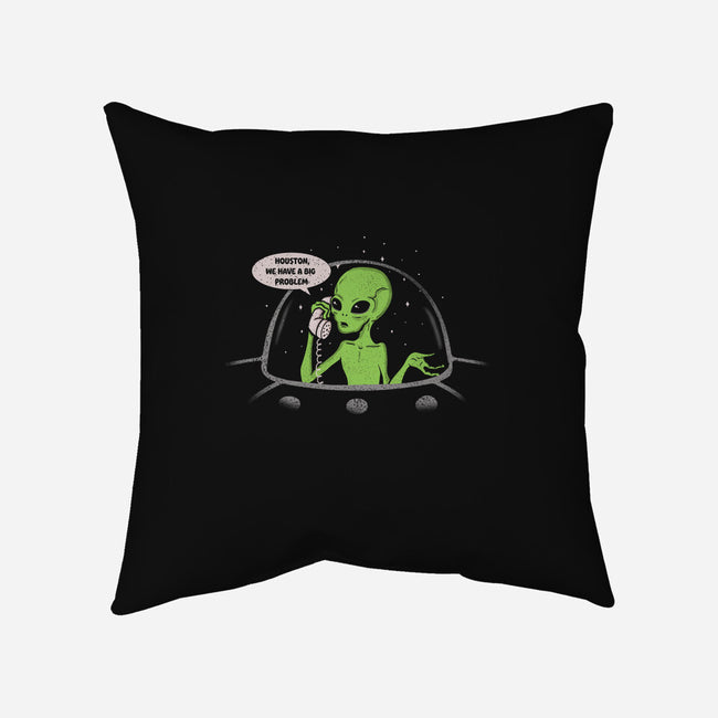 We Have A Big Problem-none removable cover w insert throw pillow-turborat14