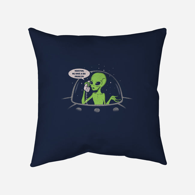 We Have A Big Problem-none removable cover throw pillow-turborat14