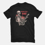 Rock Til I Die-womens fitted tee-turborat14