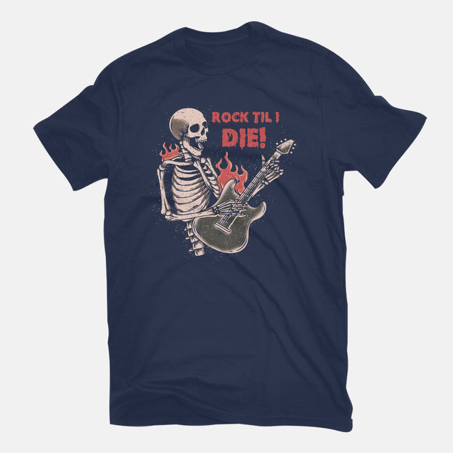 Rock Til I Die-womens basic tee-turborat14