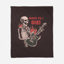 Rock Til I Die-none fleece blanket-turborat14