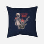 Rock Til I Die-none removable cover w insert throw pillow-turborat14