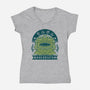 Malboro-womens v-neck tee-Alundrart