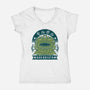 Malboro-womens v-neck tee-Alundrart