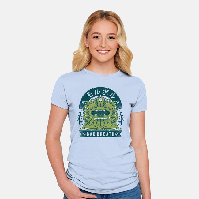 Malboro-womens fitted tee-Alundrart