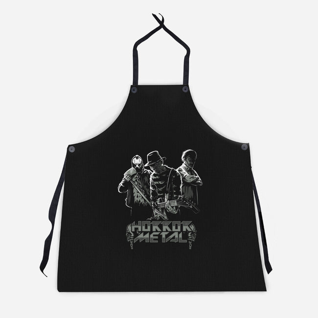 Horror Metal-unisex kitchen apron-AndreusD