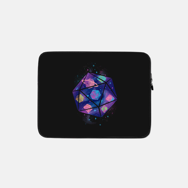 A Dice Universe-none zippered laptop sleeve-ricolaa