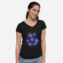 A Dice Universe-womens v-neck tee-ricolaa