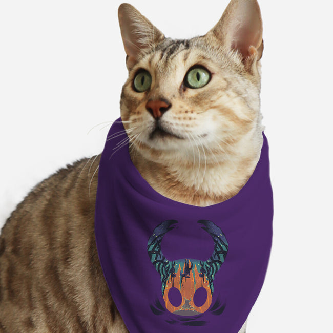 Knight-cat bandana pet collar-RamenBoy