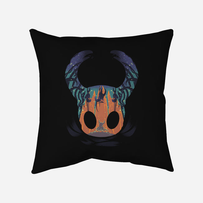 Knight-none removable cover w insert throw pillow-RamenBoy