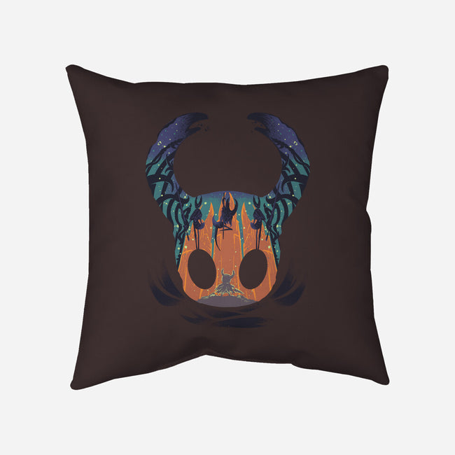 Knight-none removable cover throw pillow-RamenBoy