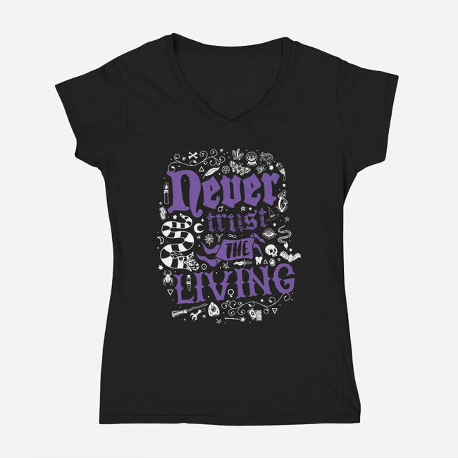 The Living-womens v-neck tee-Nemons