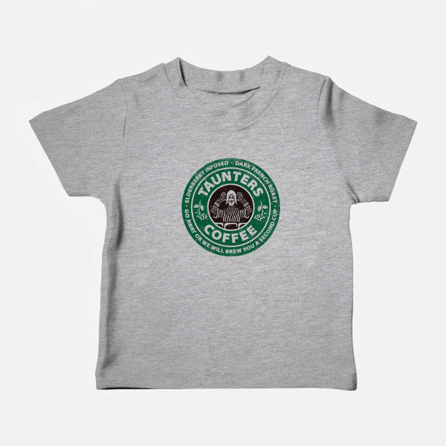 Taunter's French Roast-baby basic tee-kg07