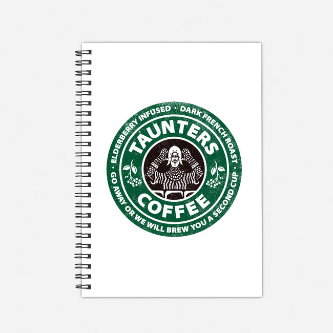 Taunter's French Roast-none dot grid notebook-kg07