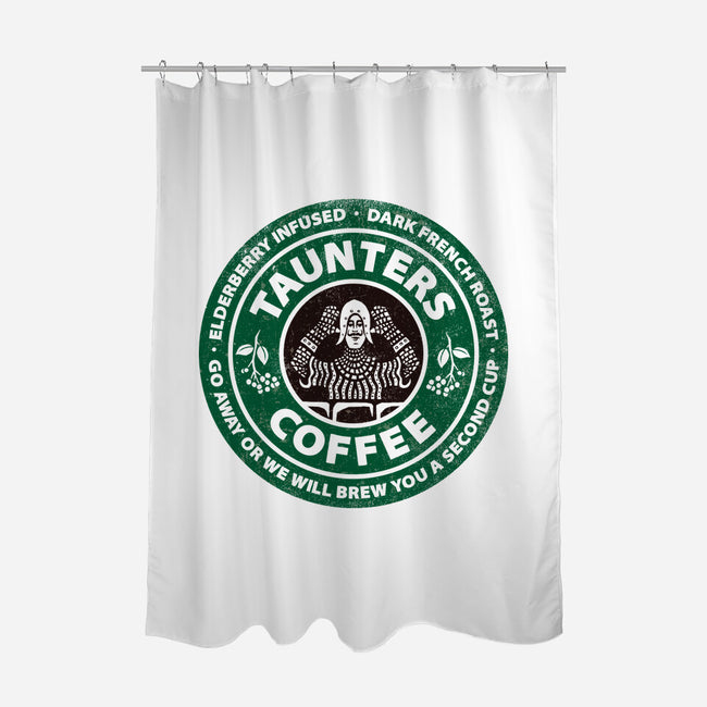 Taunter's French Roast-none polyester shower curtain-kg07