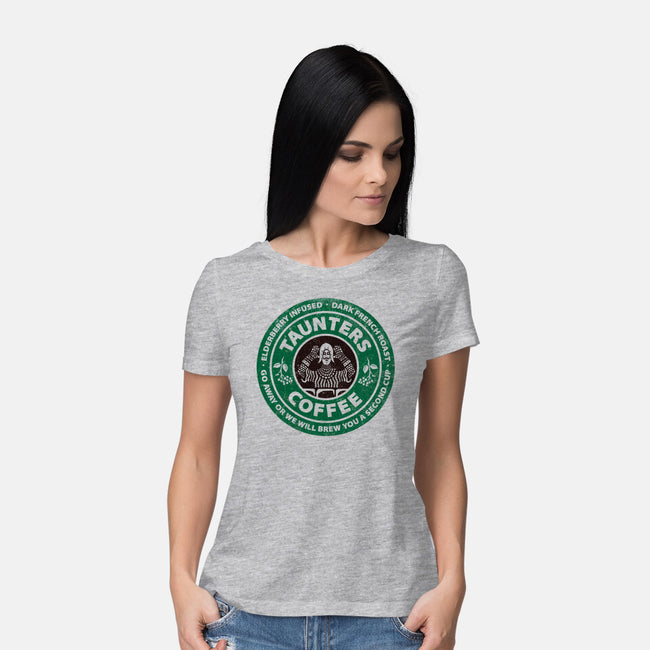 Taunter's French Roast-womens basic tee-kg07