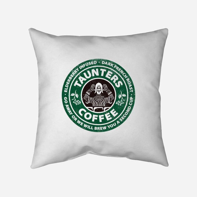 Taunter's French Roast-none removable cover w insert throw pillow-kg07