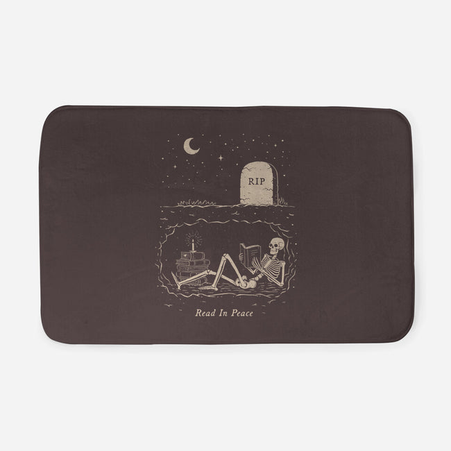 Read In Peace-none memory foam bath mat-dfonseca