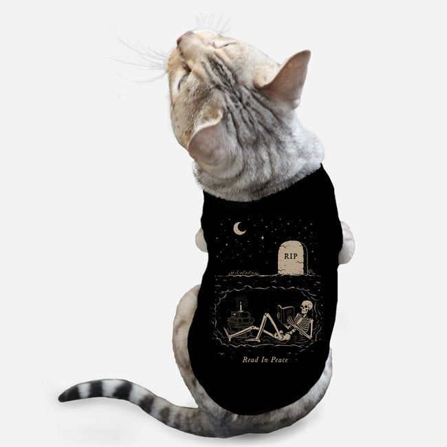 Read In Peace-cat basic pet tank-dfonseca