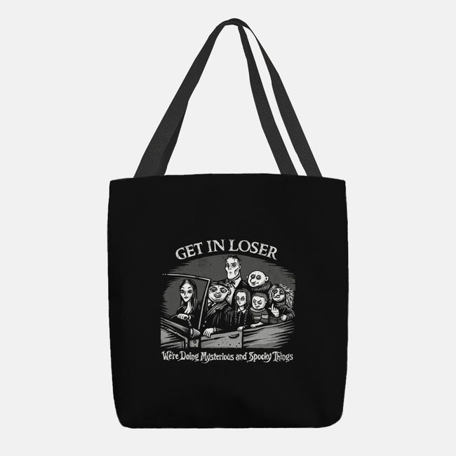 Mysterious And Spooky Things-none basic tote bag-kg07