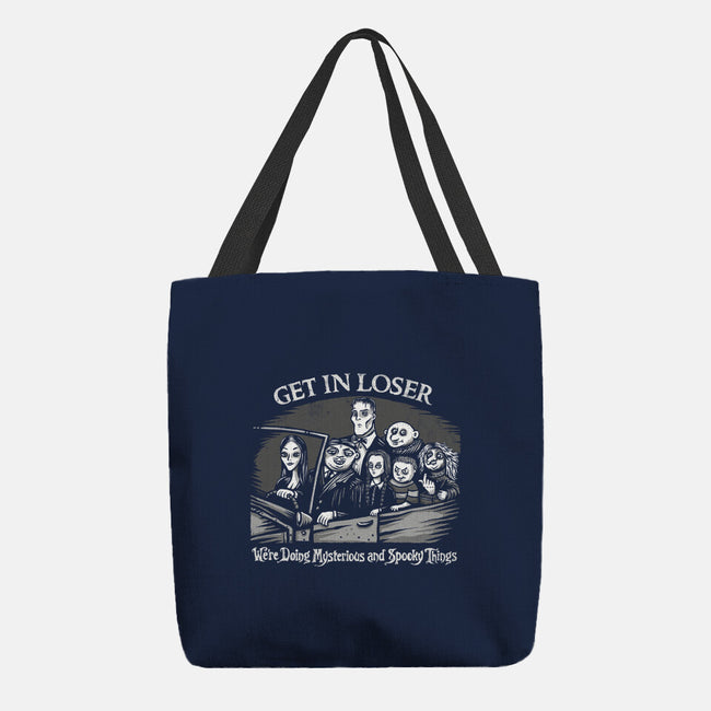 Mysterious And Spooky Things-none basic tote bag-kg07