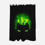 Spooky Eyes-none polyester shower curtain-erion_designs