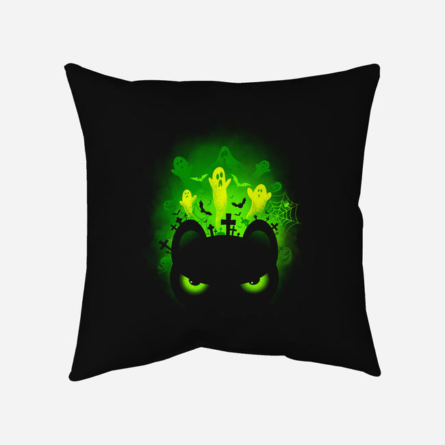 Spooky Eyes-none removable cover w insert throw pillow-erion_designs