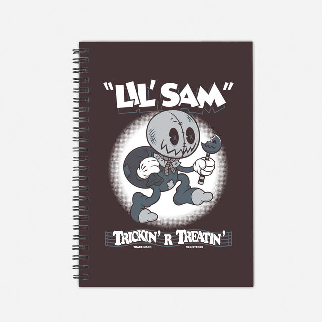 Lil Sam-none dot grid notebook-Nemons
