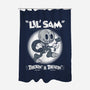 Lil Sam-none polyester shower curtain-Nemons