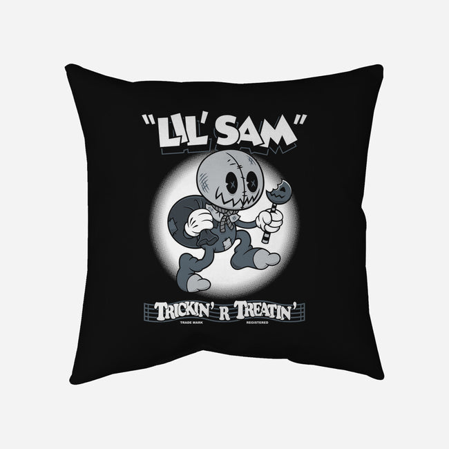 Lil Sam-none removable cover w insert throw pillow-Nemons