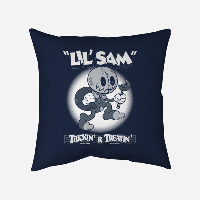 Lil Sam-none removable cover w insert throw pillow-Nemons
