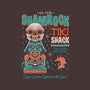 Silver Shamrock Tiki Shack-none removable cover w insert throw pillow-Nemons